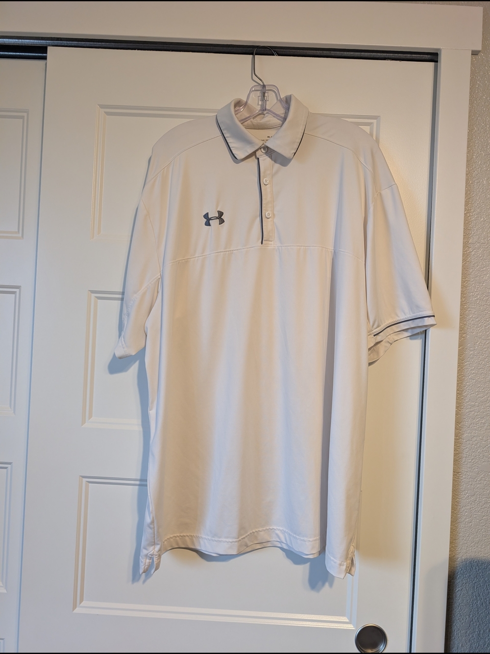 Under Armour Men’s White Performance Polo